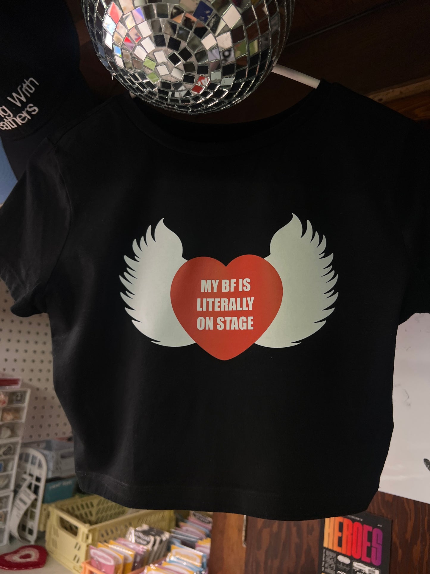 *clearance my bf crop top size M
