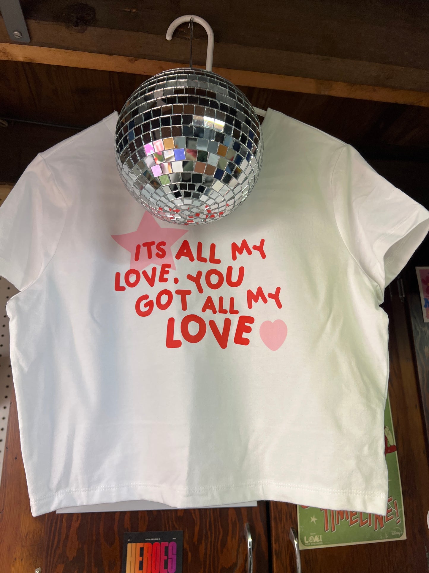 *clearance all my love crop top size XL