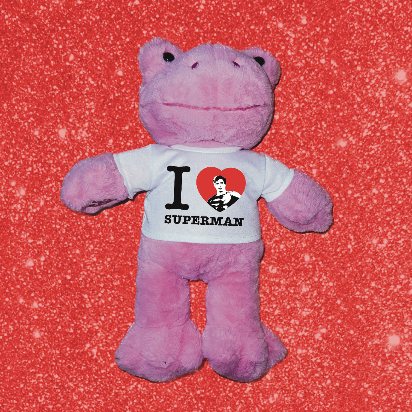 I heart super bear shirt