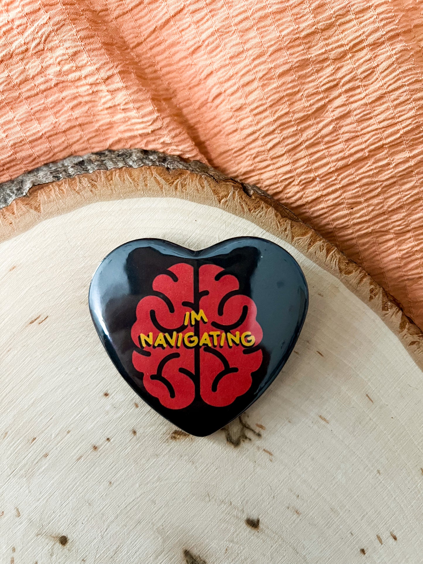 *clearance* navigating pin