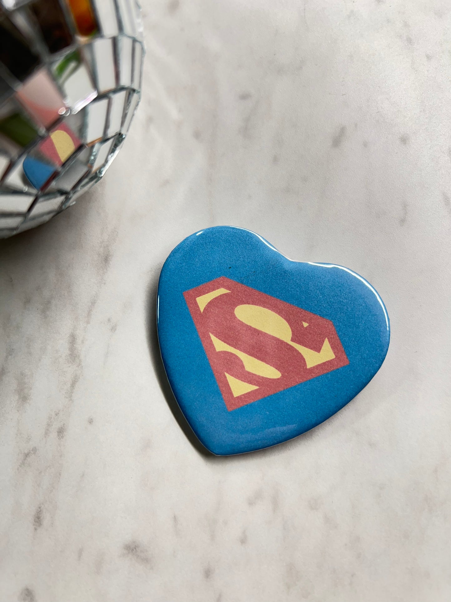 pastel super symbol pin