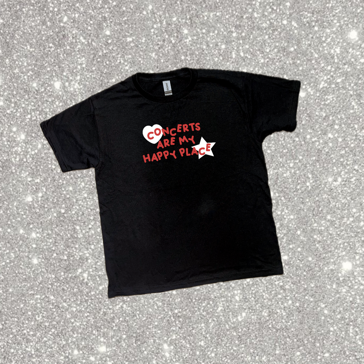 concerts are my happy place shirt