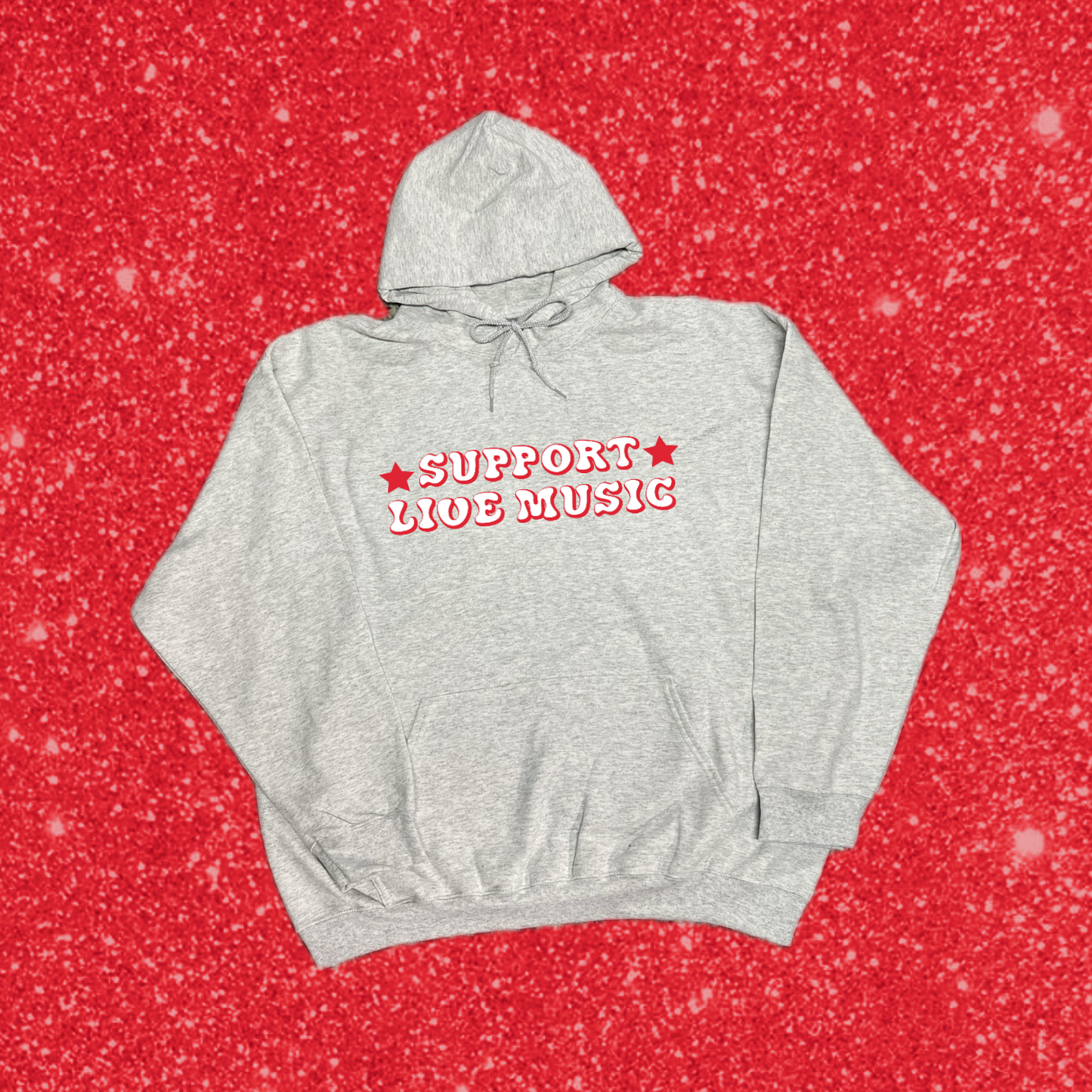 support live music hoodie