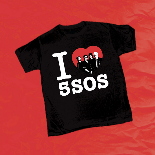 I heart 5 seconds shirt