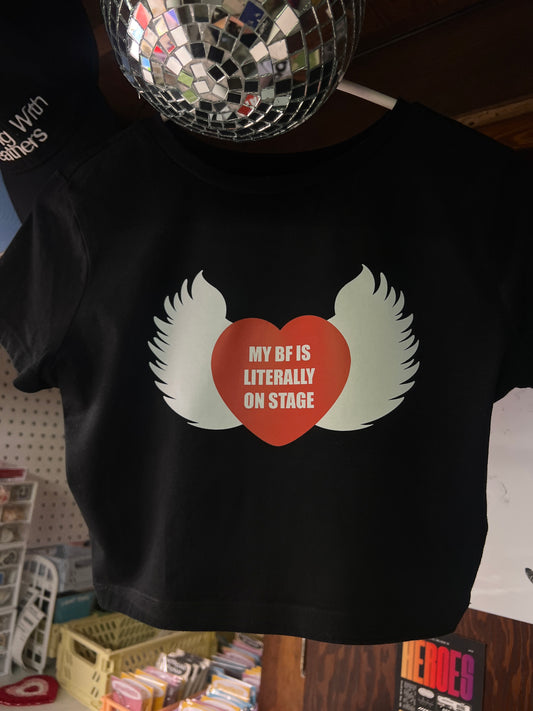 *clearance my bf crop top size M