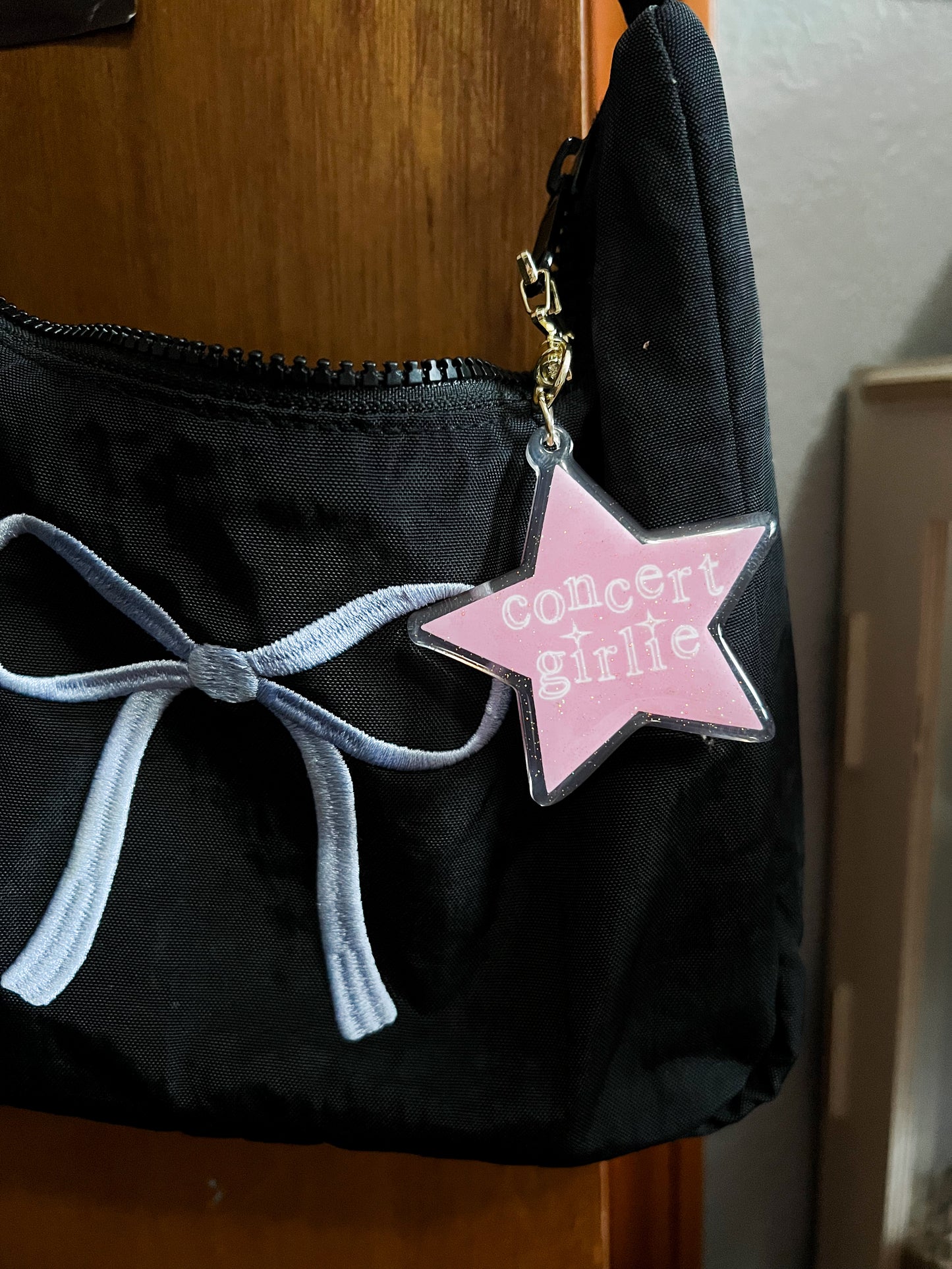 concert girlie keychain