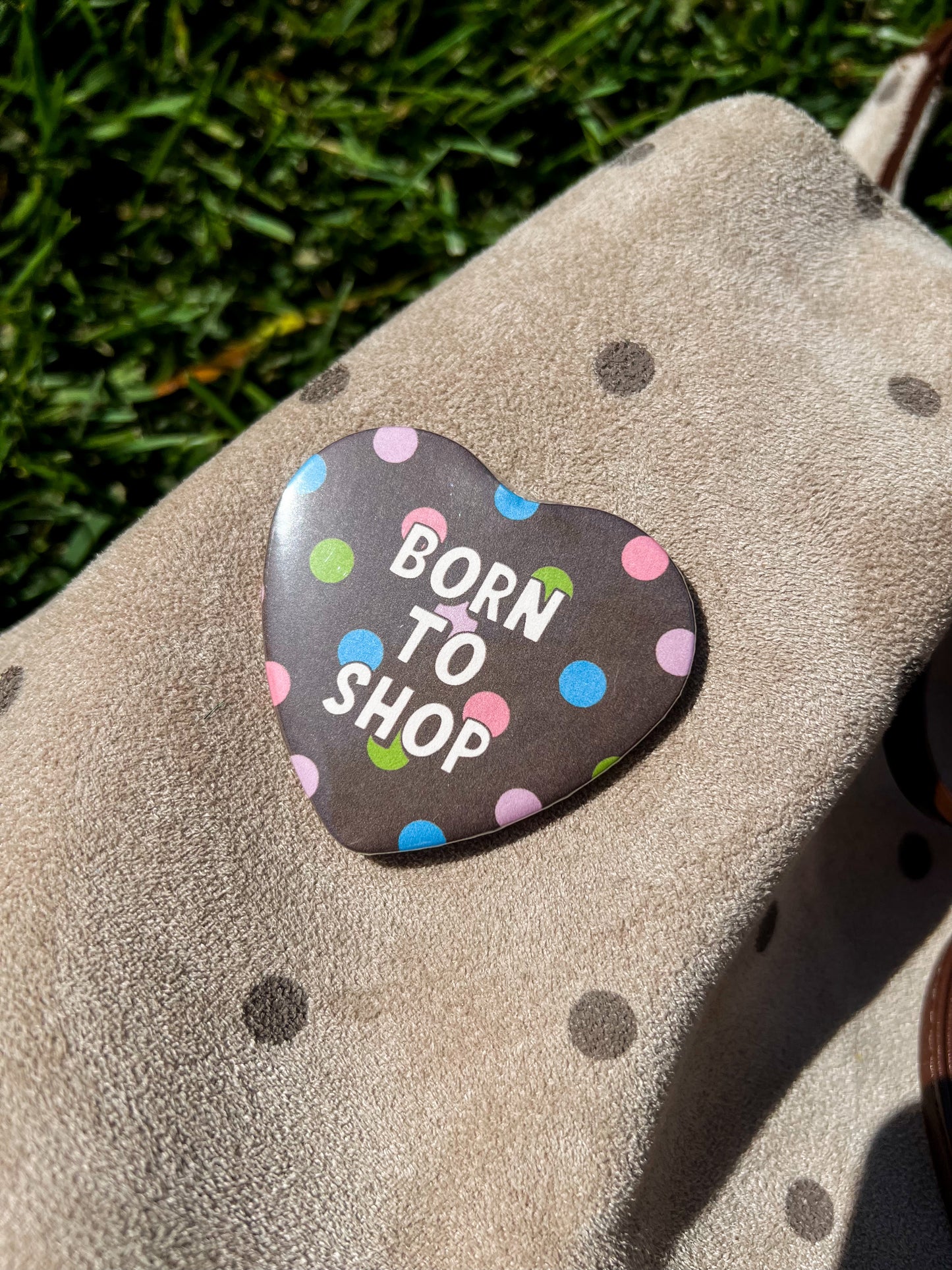 born to shop pin