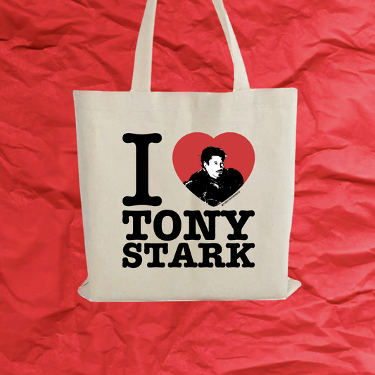 I heart tony tote bag