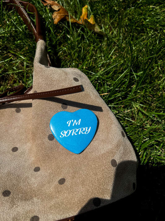 i’m sorry pin