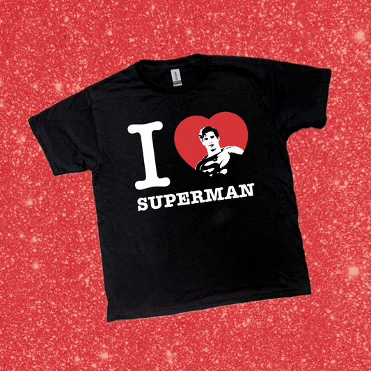 I heart super shirt