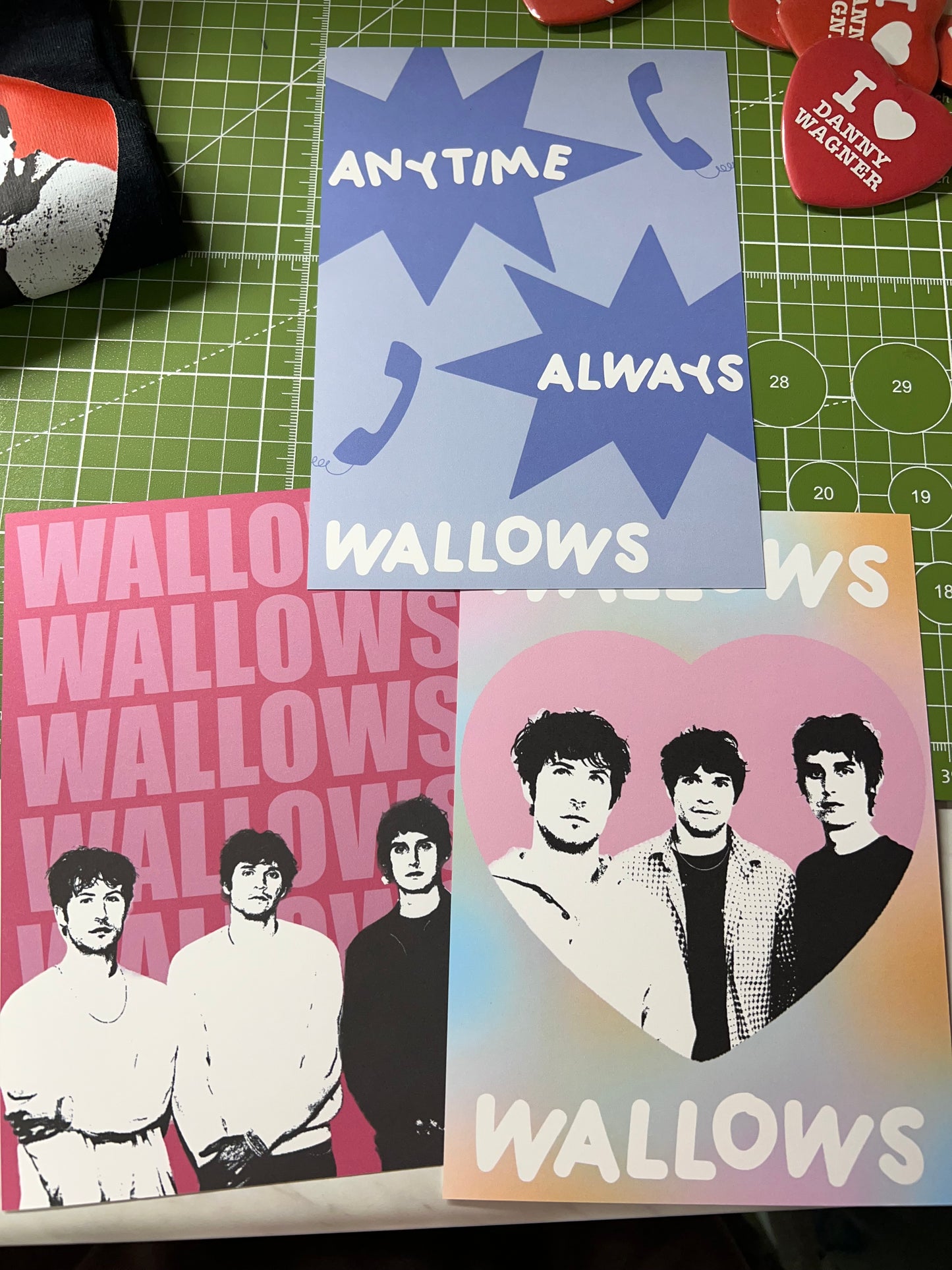 3- wallows mystery 5x7 prints pack