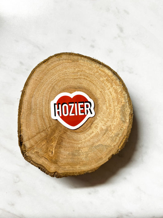 hozier mini sticker