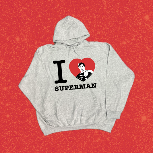 I heart super hoodie