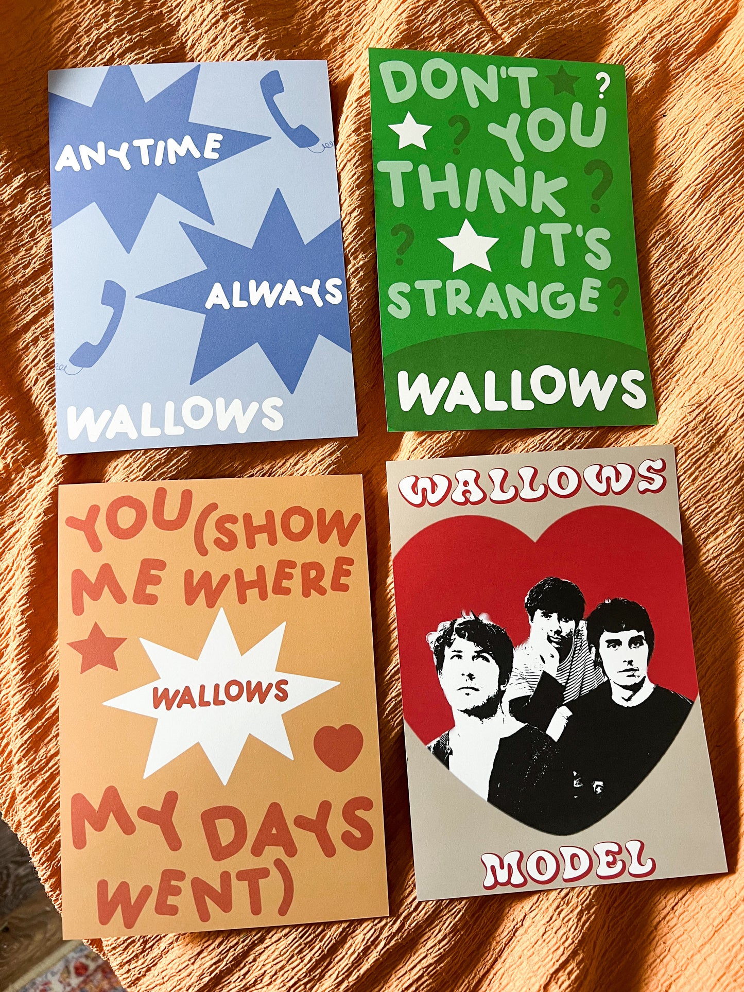 3- wallows mystery 5x7 prints pack