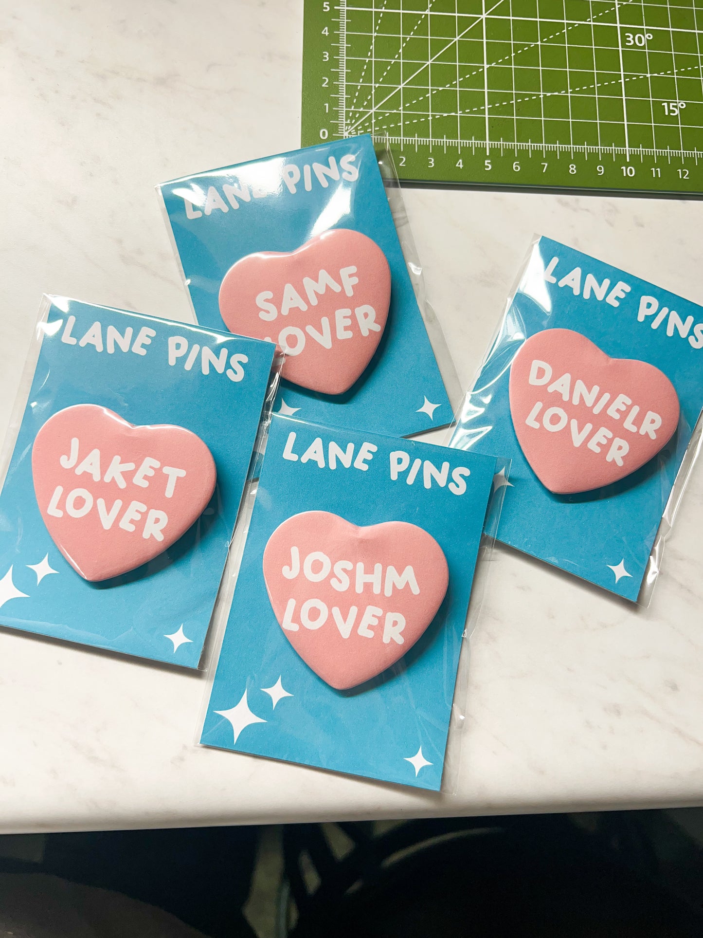 lane pins