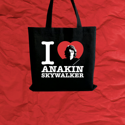I heart anakin tote bag
