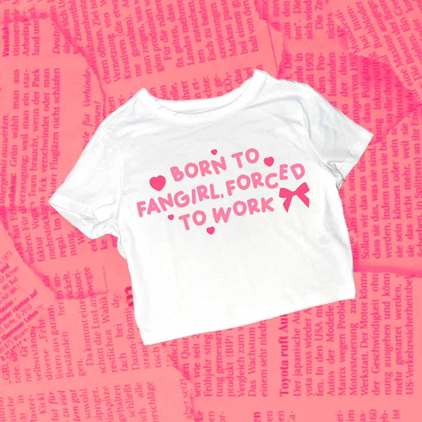 born to fangirl shirt