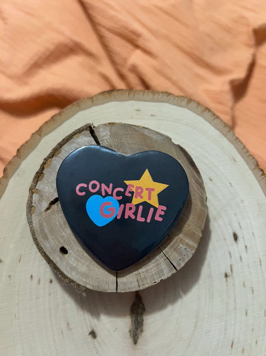 concert girlie pin