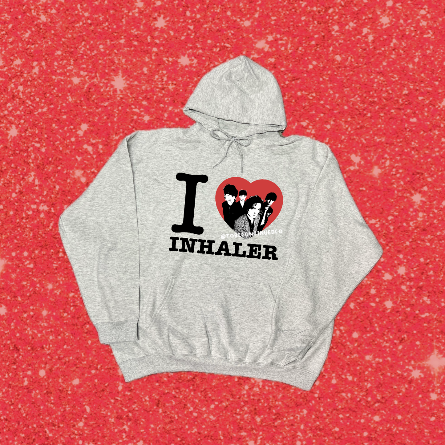 I heart inhaler hoodie