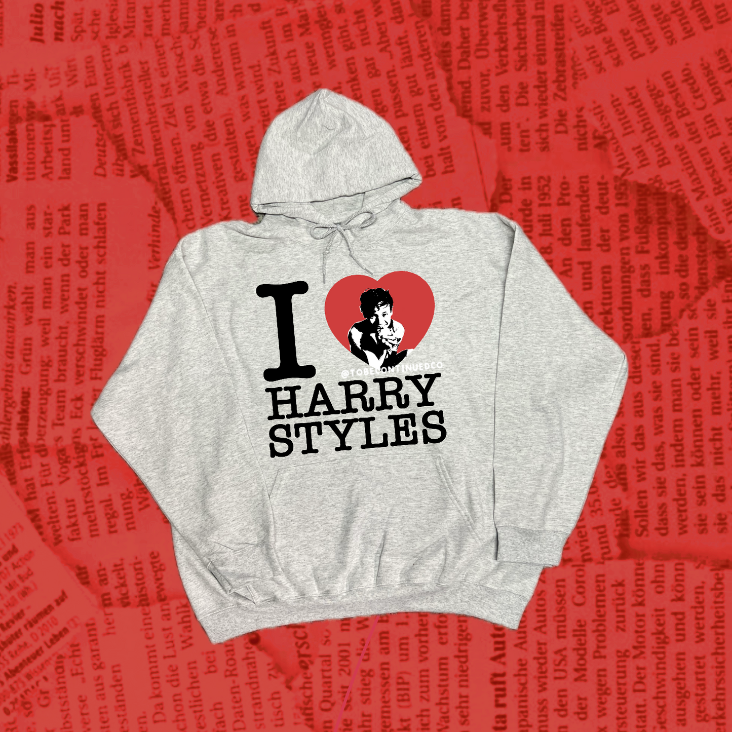 I heart harry hoodie