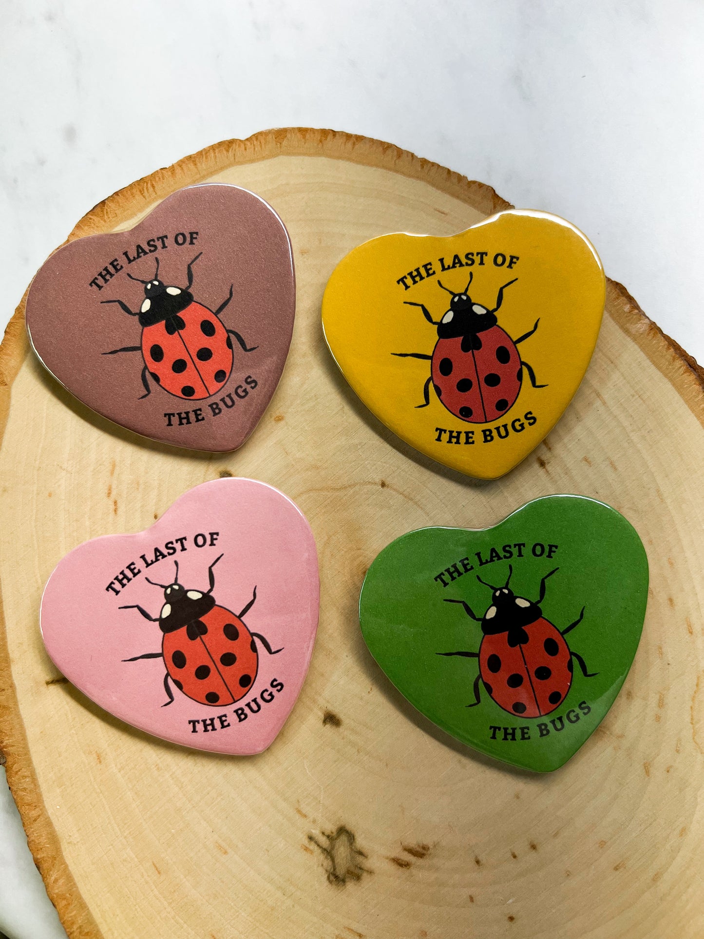 “the last of the bugs” pin
