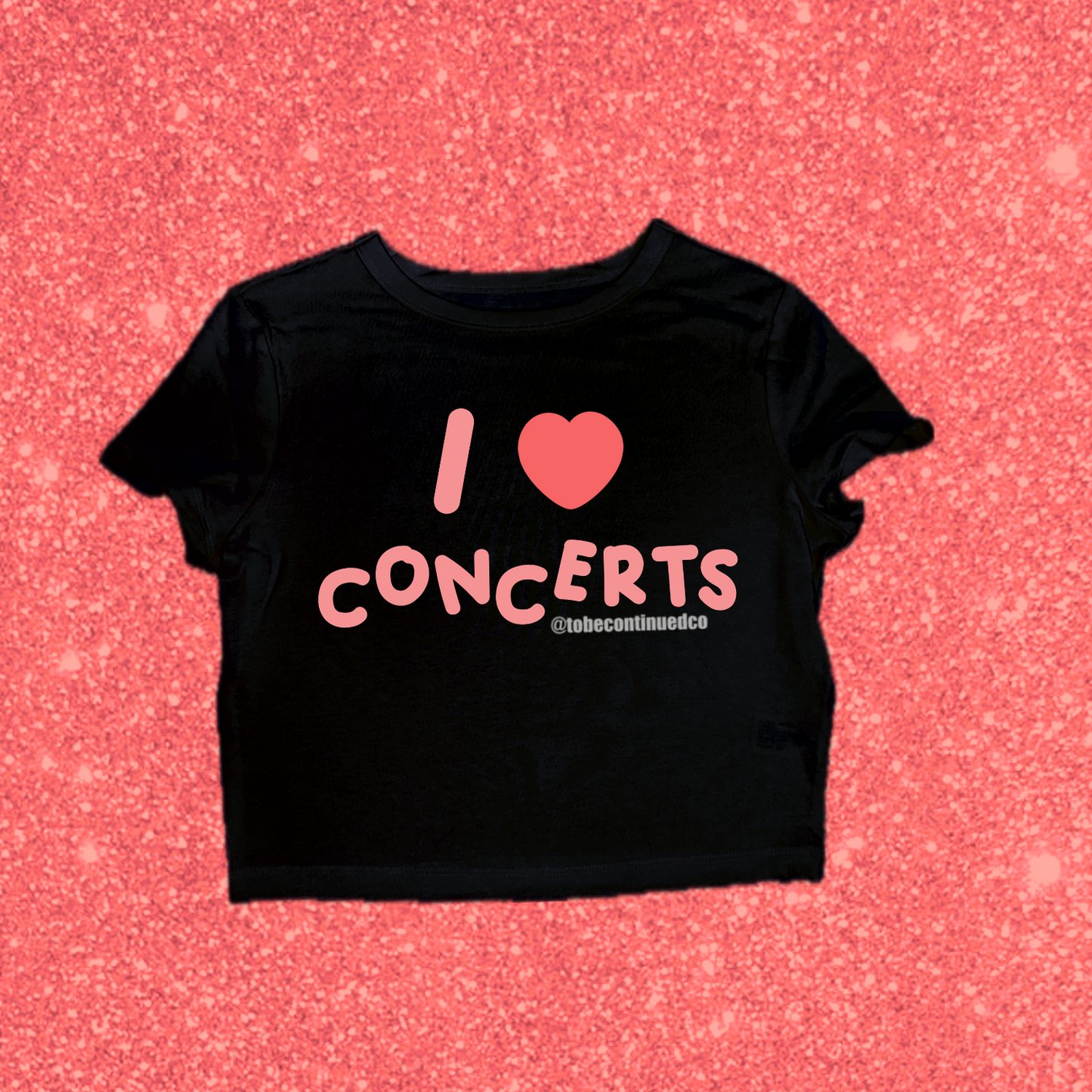 I heart concerts shirt