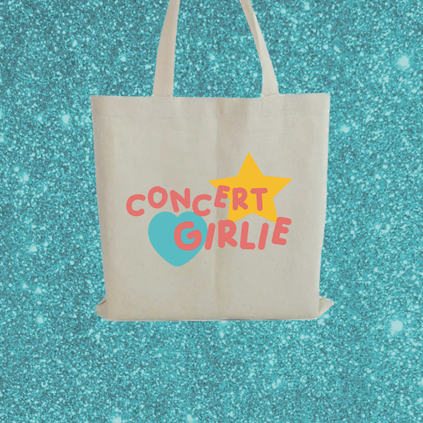 concert girlie tote bag