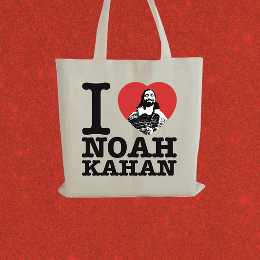 I heart noah tote bag