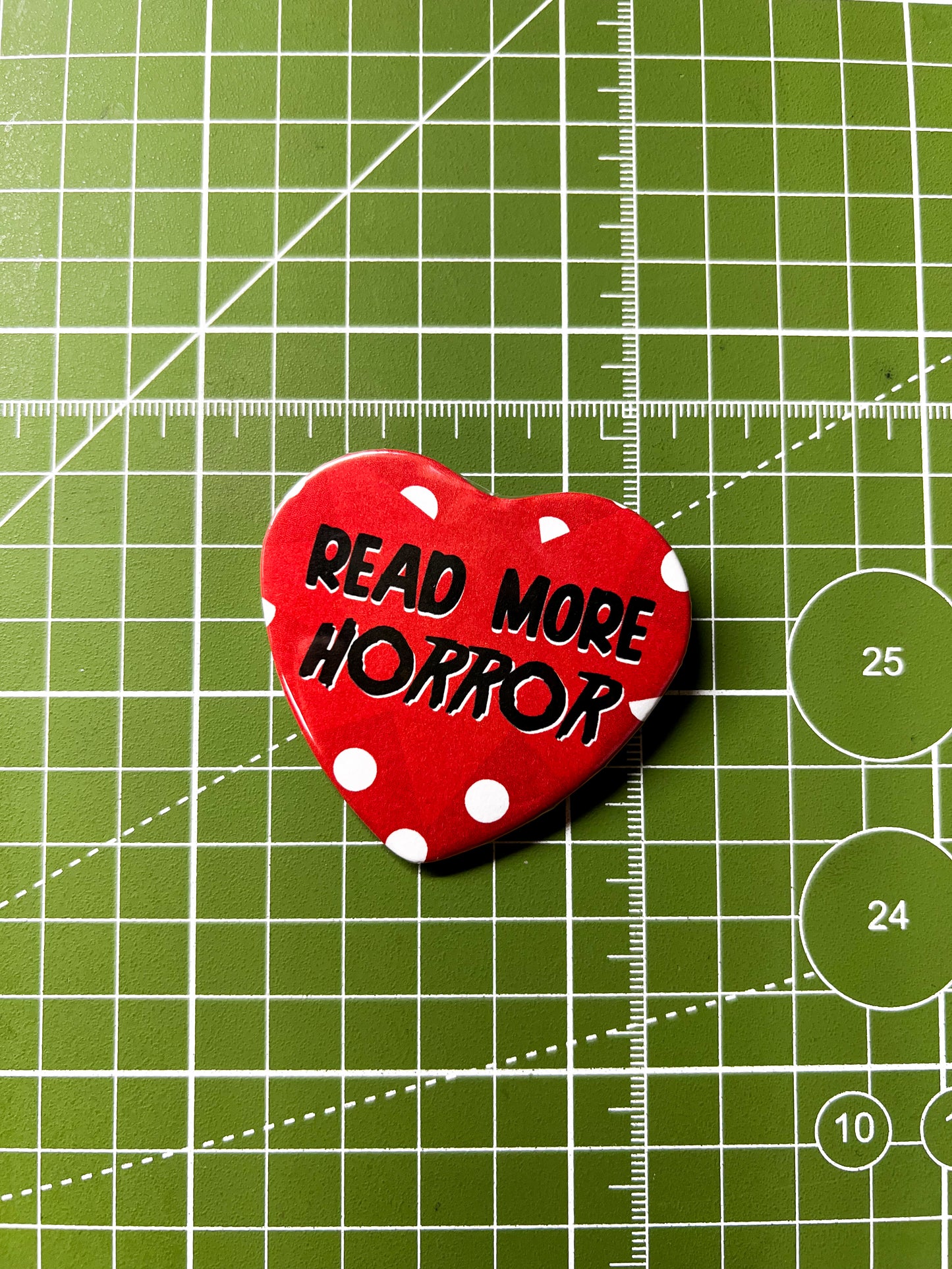 read more horror pin
