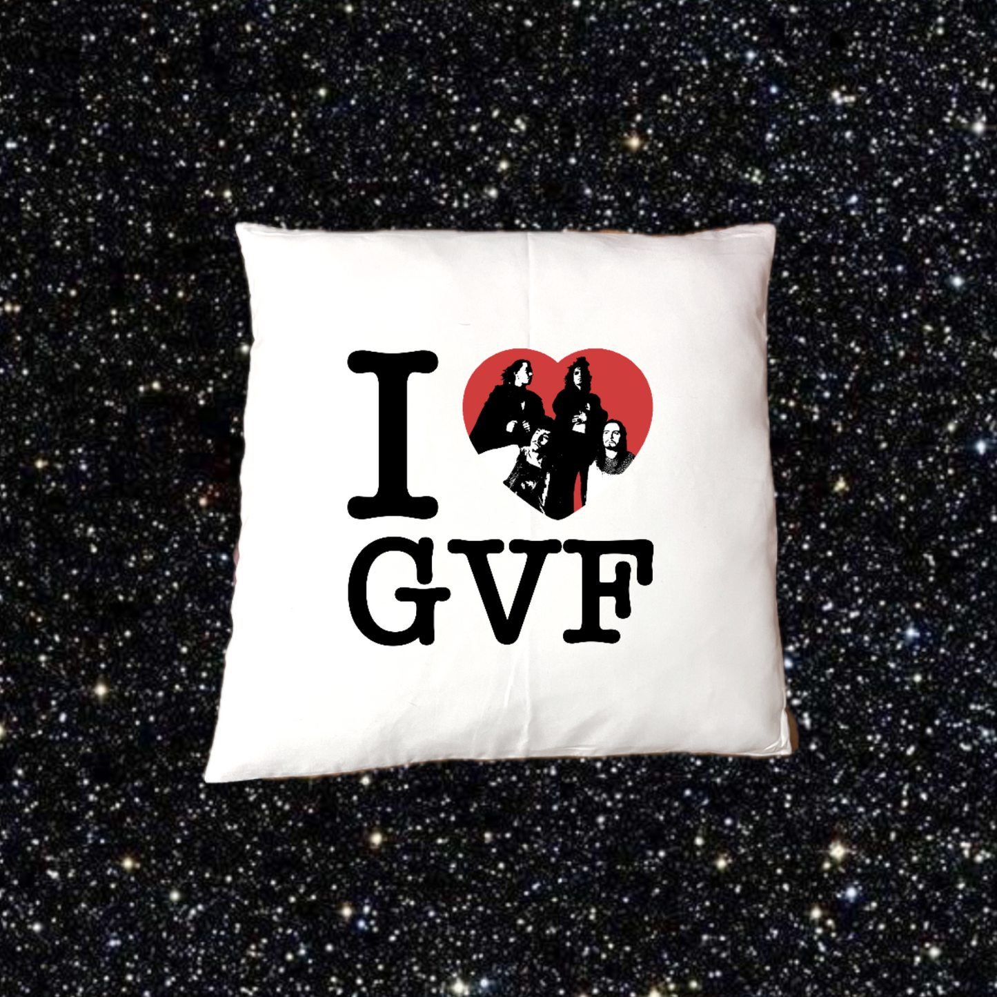 I heart GVF pillow cover