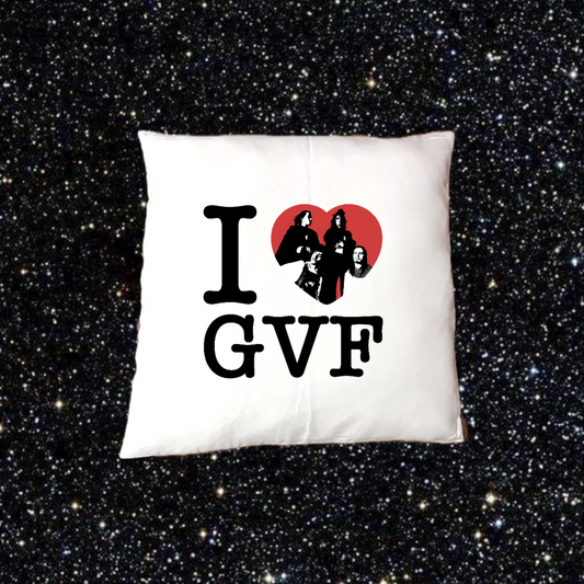 I heart GVF pillow cover