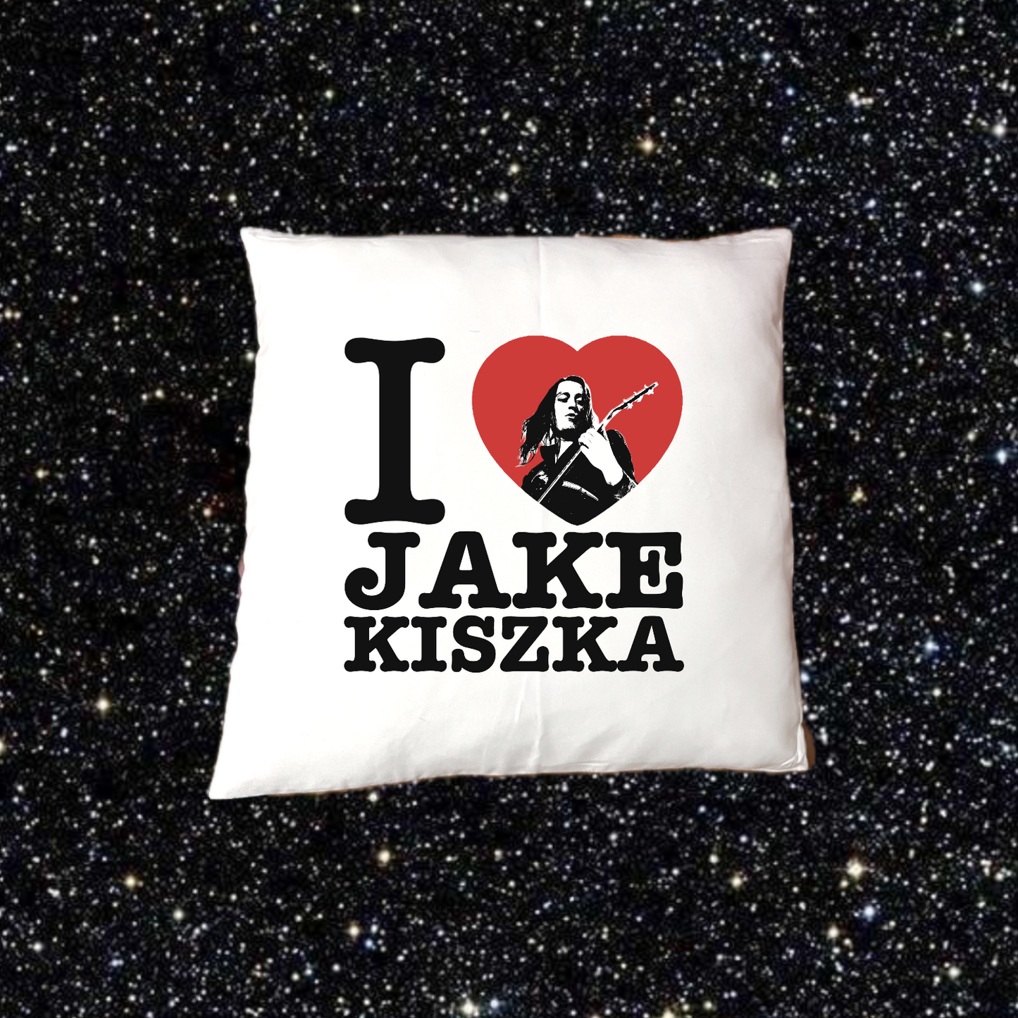 I heart Jake pillow cover