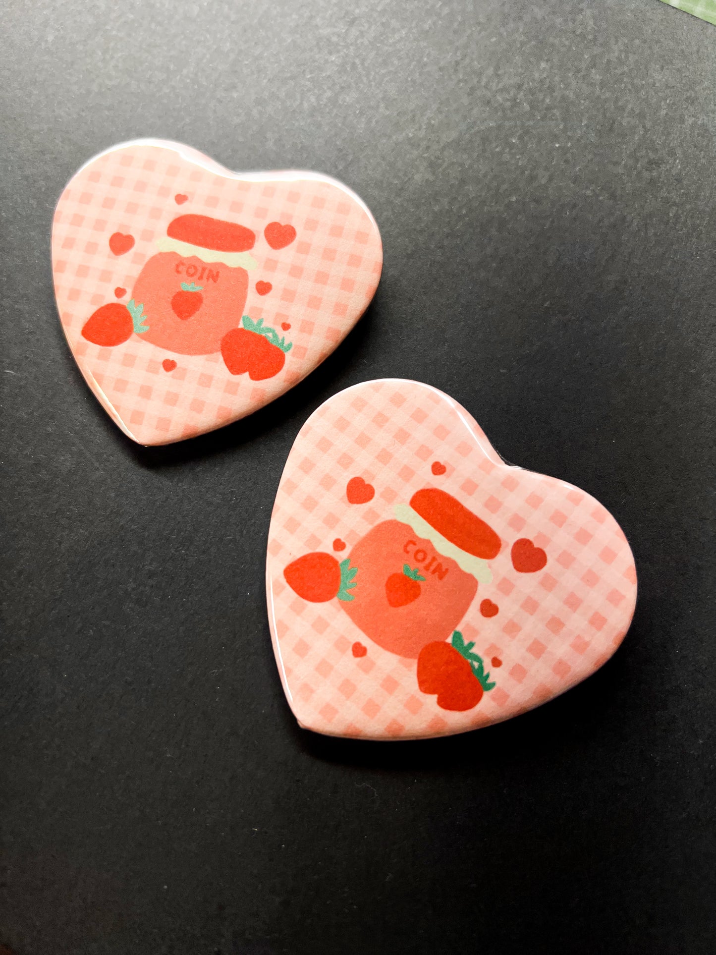 strawberry jam pin