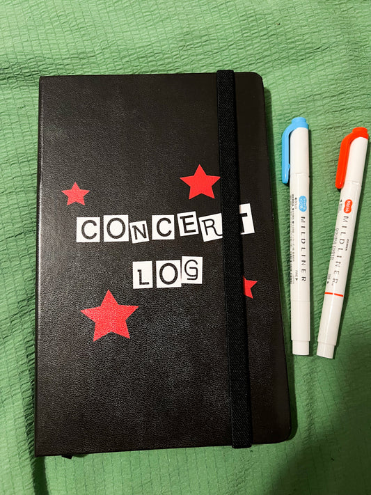 concert log journal