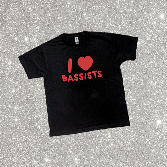 I heart bassists shirt