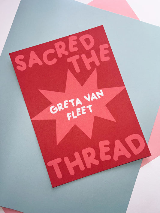 sacred thread 5x7 print