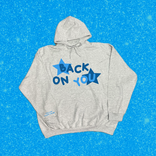 back on you hoodie