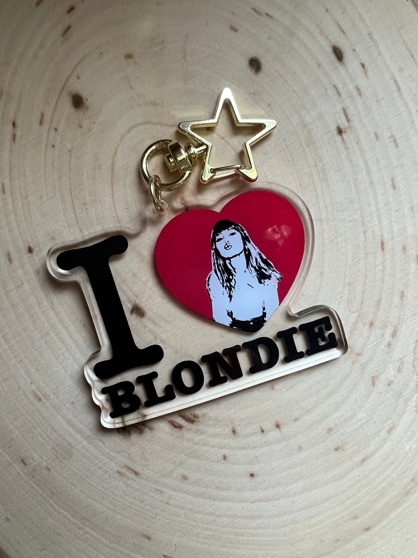 blondie keychain