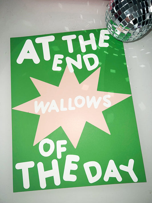 at the end of the day poster