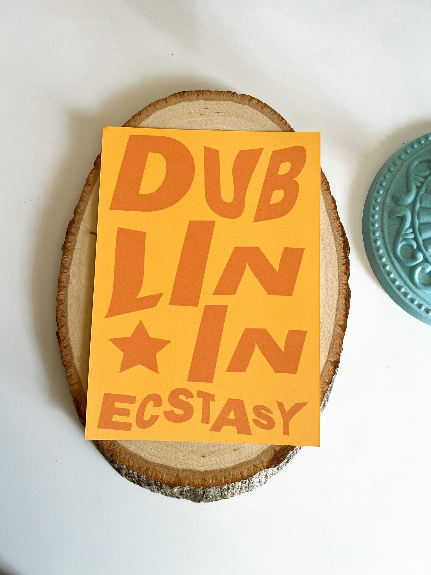 dublin in ecstasy 5x7 art print