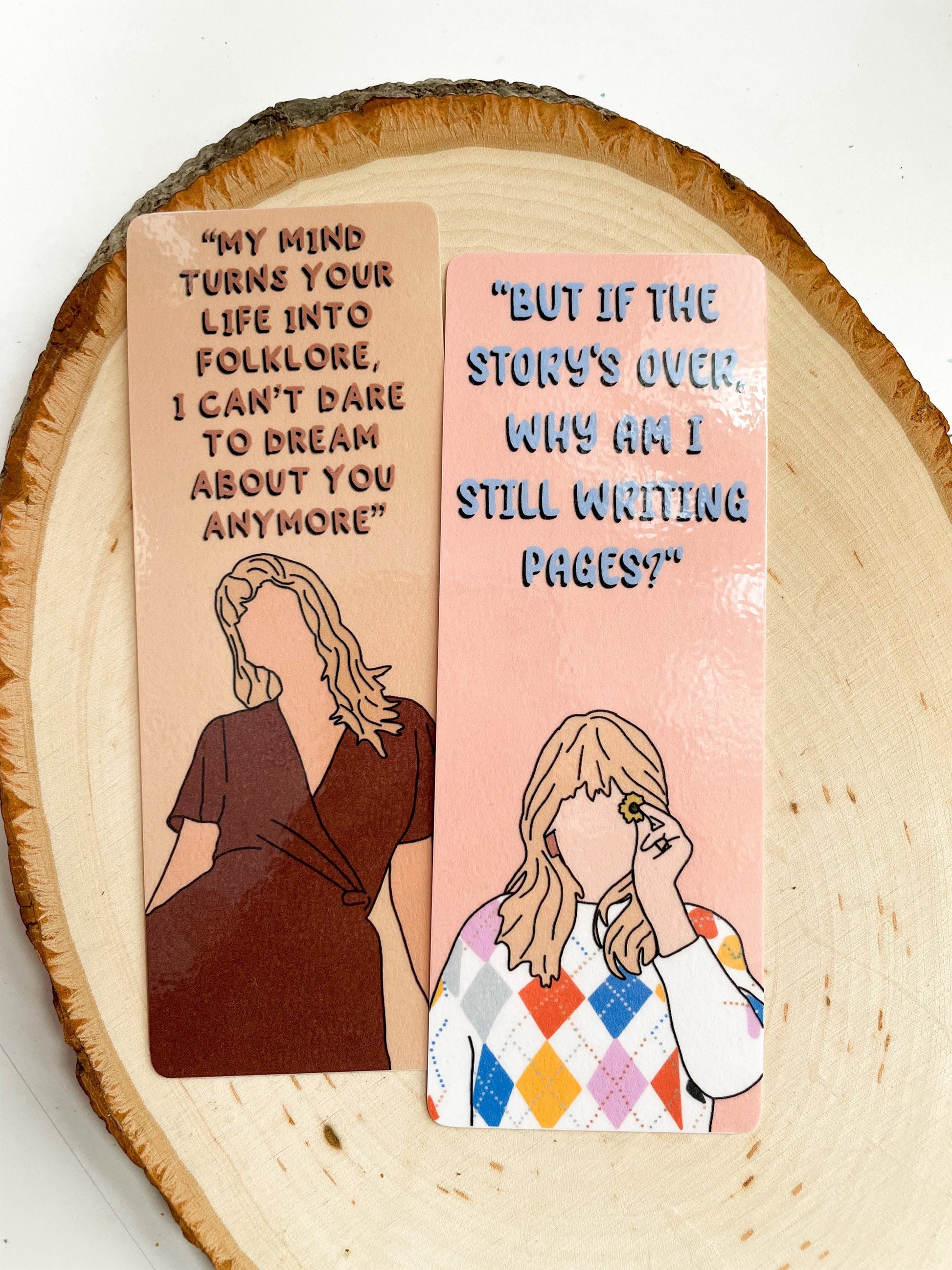 Taylorswift lyric bookmarks